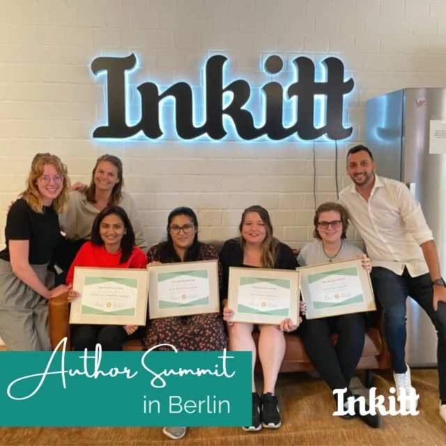We are so lucky to host four of our Galatea authors for our first, in-person Author Summit a few weeks ago! S.S. Sahoo (The Arrangement), Danni D (Broken Queen), L.S Patel (The Lycan’s Queen), and N.K. Corbett (Chasing Kiarra) flew from all over the world to join several Inkitt team members in our Berlin office, including our CEO, Ali and representatives from Content and Marketing. To start, our Inkers had the pleasure of meeting them during our own company-wide Summer Summit event, where we played a trivia game based on preferences of their own books and asked them questions based on their writing experiences. 📖🎤⁠
⁠
The Author Summit was composed of an intensive 2 days of workshops to partner with our authors in optimizing their writing on our Galatea app and brainstorm new ideas to expand their content offering. ✨ Elana Zeltser from our Story Intelligence team provided insight on how to find the most appealing versions of storytelling that would captivate our readers. Lauren Burns from our Marketing team and co-founder of Galatea also presented a workshop on social media ad campaigns and how to acquire more users through creative content centered around the stories. The authors also had a productive brainstorming session together, where they discussed ideas for even more content world building! It was a great forum to learn what tools the authors needed to feel supported as they also had the chance to voice their questions in-person to our CEO, Ali. ⁠
⁠
We are happy to announce that we will be launching more Author Summits worldwide to gain more feedback on what our authors need to feel supported by us!⁠
We can’t wait to meet you all in person! 📚✍️