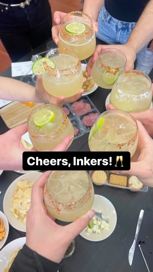This week, our San Francisco Inkers got together for a mixology class! Held right in our office space, we had so much fun mixing, shaking, and stirring our way through the steps of making Margaritas and Negronis. Who knew we had such talented mixologists amongst our team?! Cheers 🥂