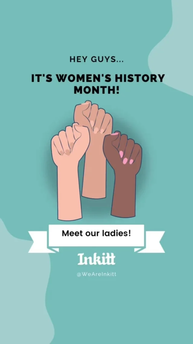 It’s International Women’s Day, and March is Women’s History Month! 👇💁‍♀️

Say hello to 3 of our incredible female Inkers: Ximena, Sofia and Olivia! We are so lucky to have these strong, intelligent women onboard… we’d be nowhere without them! Here’s to making history, ladies!💪