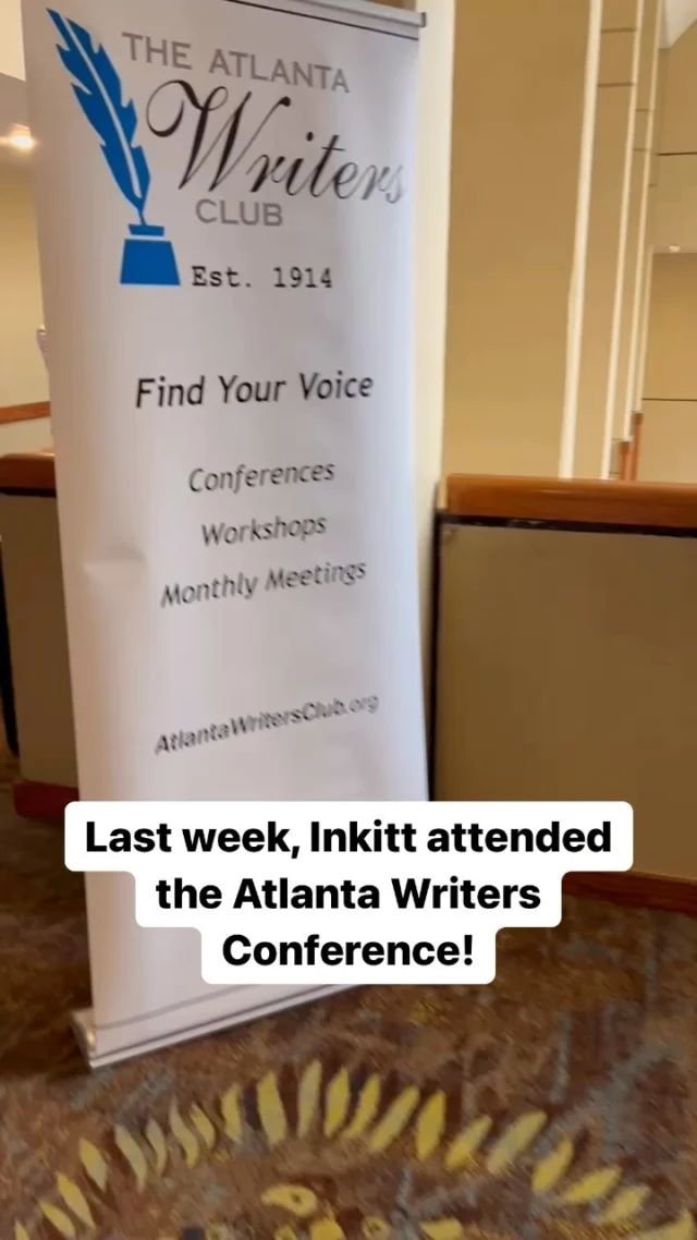 Recently, @inkittbooks attended the 2023 Atlanta Writer’s Conference as a very proud sponsor! While there, we hosted a Galatea Author Summit with 7 authors! At the conference, a couple of Inkers hosted a panel where we talked all things Inkitt and Galatea with some of the authors. Once we wrapped up conference business, we moved on to the “Author Summit” portion of the weekend where we hosted a social media workshop and writing workshop, where the authors could learn a bit more about Inkitt’s behind the scenes processes as well as get some helpful social media tips to use. We had such a fun time at this event, and we can’t wait for the next time! ❤️ Please find the authors who attended and their books below!👇

- EJ Lace, author of ‘At the End of the World’ and ‘Secrets of Sin’
- Nicole Riddley, author of ‘Gideon’
- Breeanna Belcher, author of ‘Alpha King’s Hybrid Mate’
- El Koslo, author of ‘Feelin’ the Burn’
- Laura B.L., author of ‘The Half Blood’
- Meghann Crane, author of ‘Falling for the Mafia Brothers’
- Alex Fox, author of ‘Sharing Delilah’