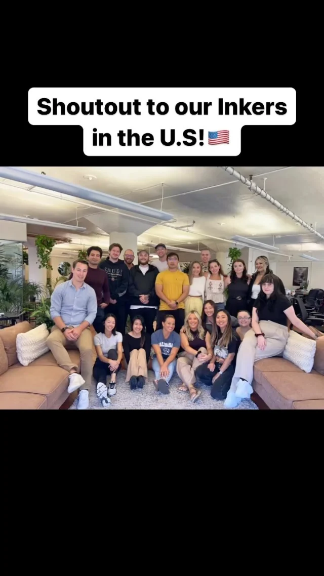 Earlier this month, our Inkers in North America got together at our office in San Francisco, California! The week was filled with meetings and brainstorms, plus office games and team dinners. We couldn’t forget some of the local attractions, so some of us even had the chance to take a quick pic at the Golden Gate Bridge!🌁 Huge shoutout to all the Inkers who made the trip out to the west coast for an incredible week!