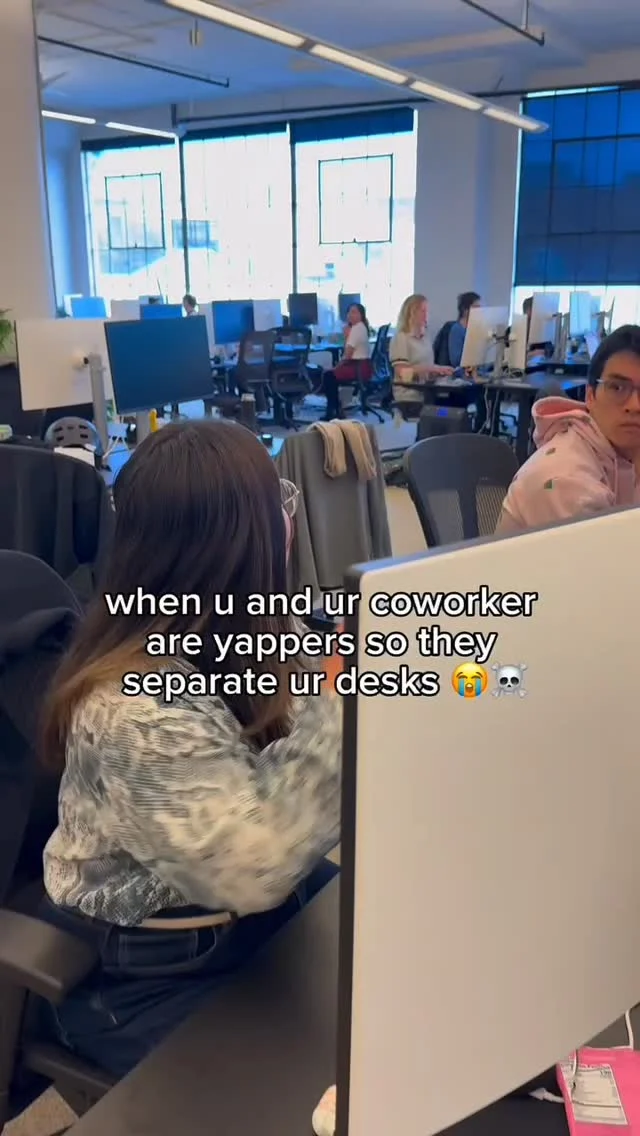 they relocated us bc we couldn't stop yapping and now i'm grieving across the open floor plan 😭#romanceoffice #corporatebestie #romancepublishing #workhumor #worktok